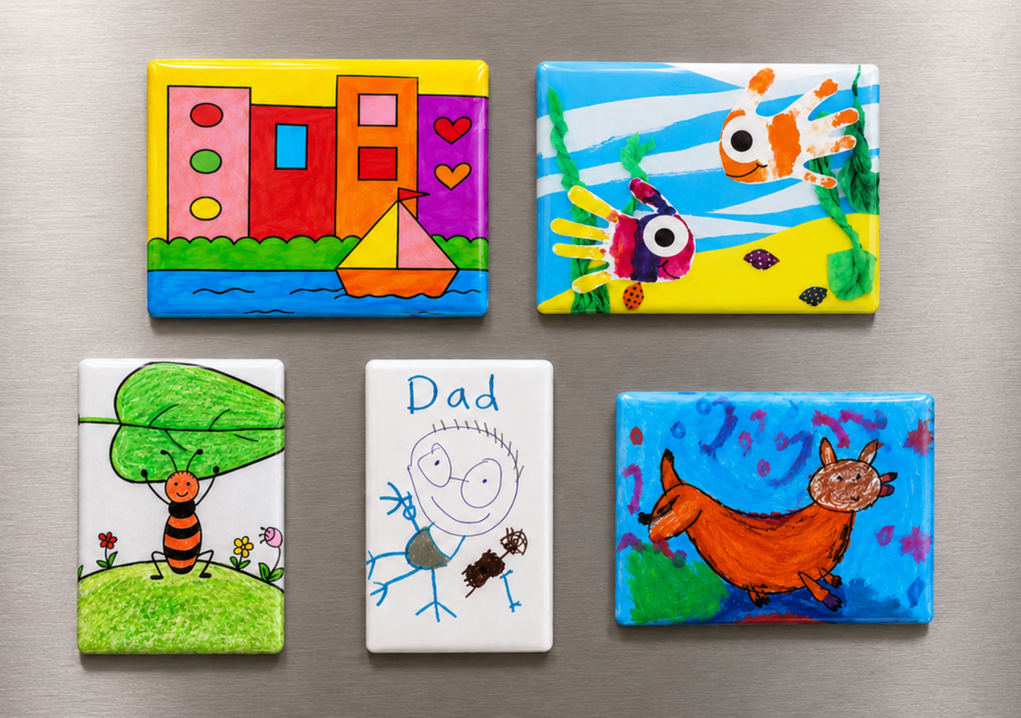Rectangle Photo Magnets